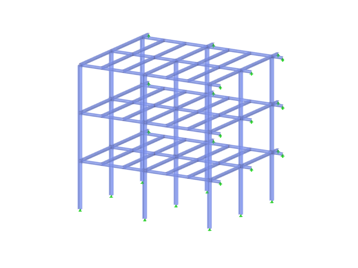 Steel Structure of Office Building