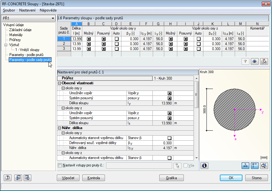 1.4 Standardspezifische Einstellungen