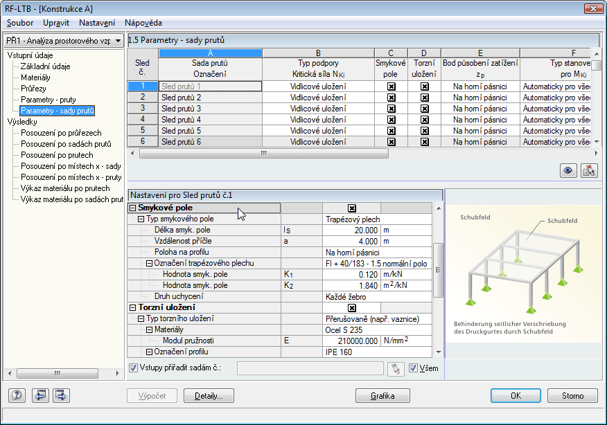 1.4 Parameter - Stäbe, Ermittlungsart