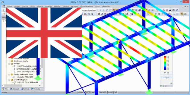 Přídavný modul RF-/STEEL BS pro RFEM/RSTAB