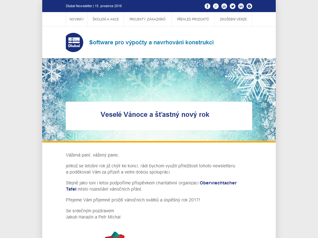 Dlubal-Newsletter | Dezember 2016