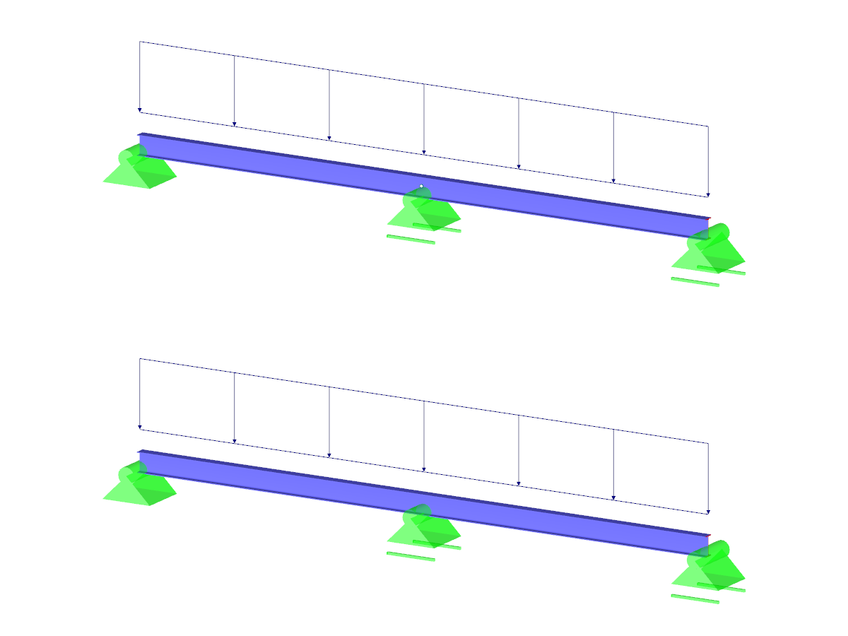 Modelování v programu RFEM 5 | 004 Kloubový nosník