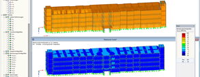 RFEM model hotelu Candlewood Suites v Redstone Arsenal, Alabama, USA (© www.nordic.ca, www.schaefer-inc.com)