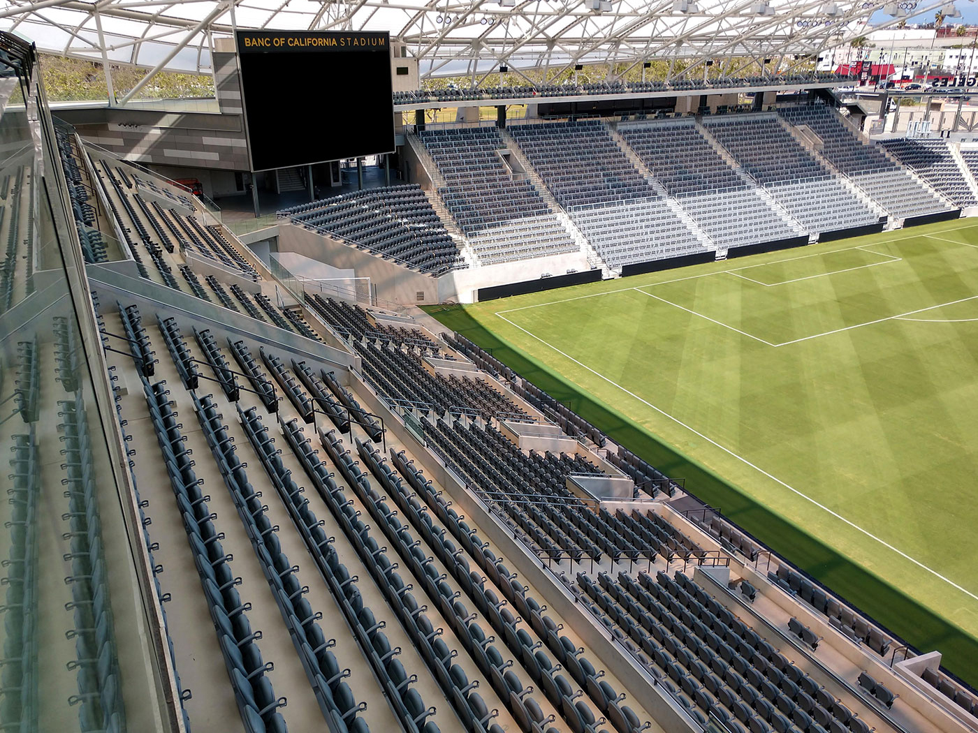 Pohled na stadion Los Angeles Football Club (© Trex Commercial Products)