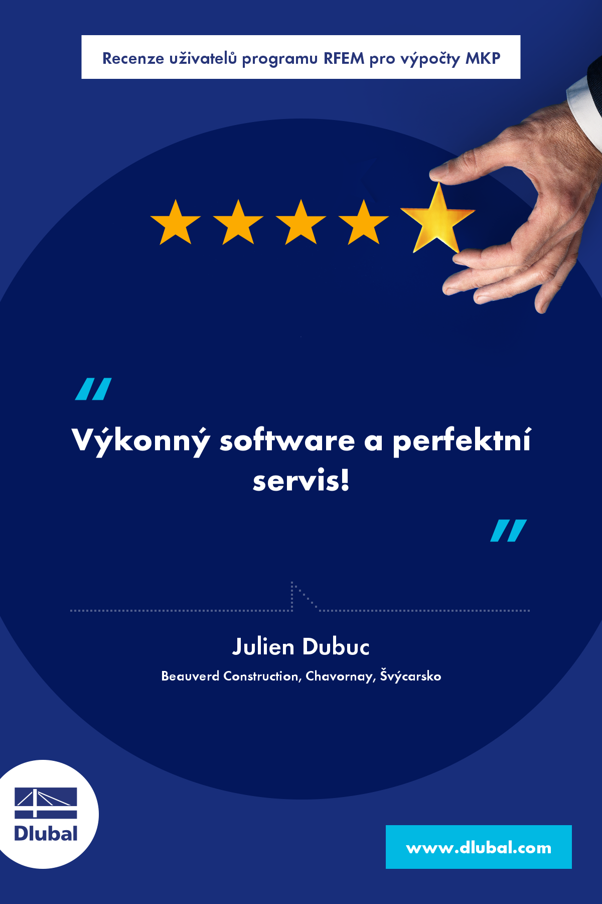 Recenze uživatelů programu RFEM pro výpočty MKP