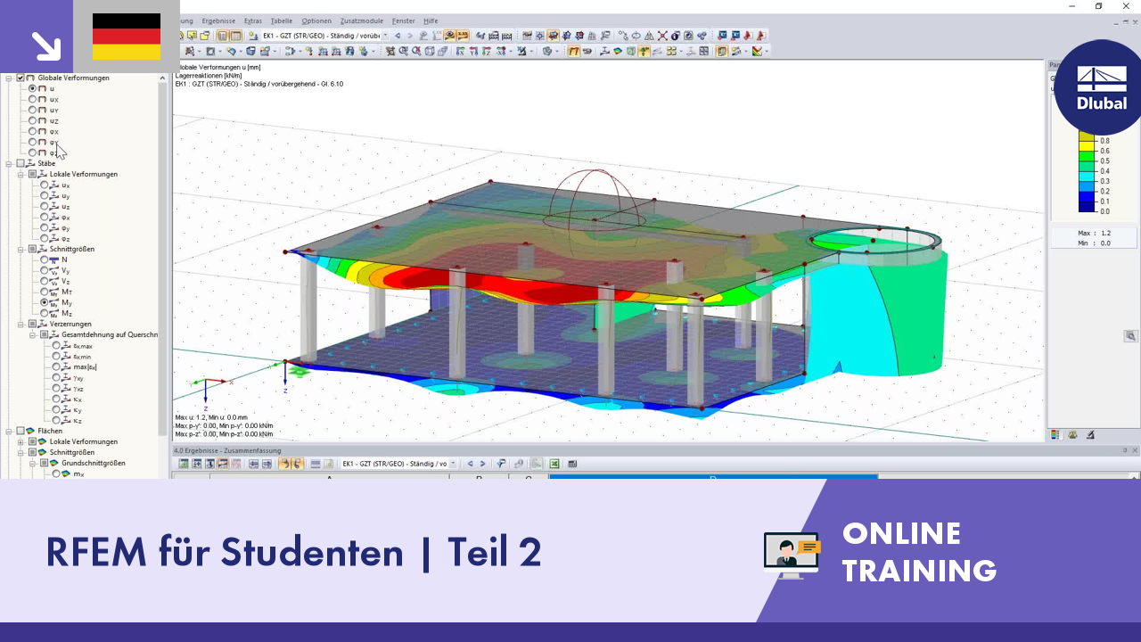 Online školení | RFEM pro studenty | 2. část | 10.05.2021