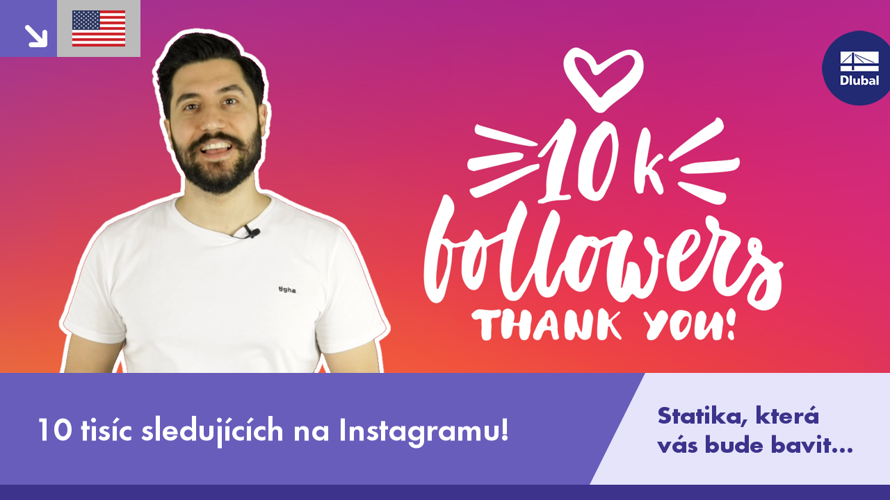 10 tisíc sledujících na Instagramu - děkujeme!