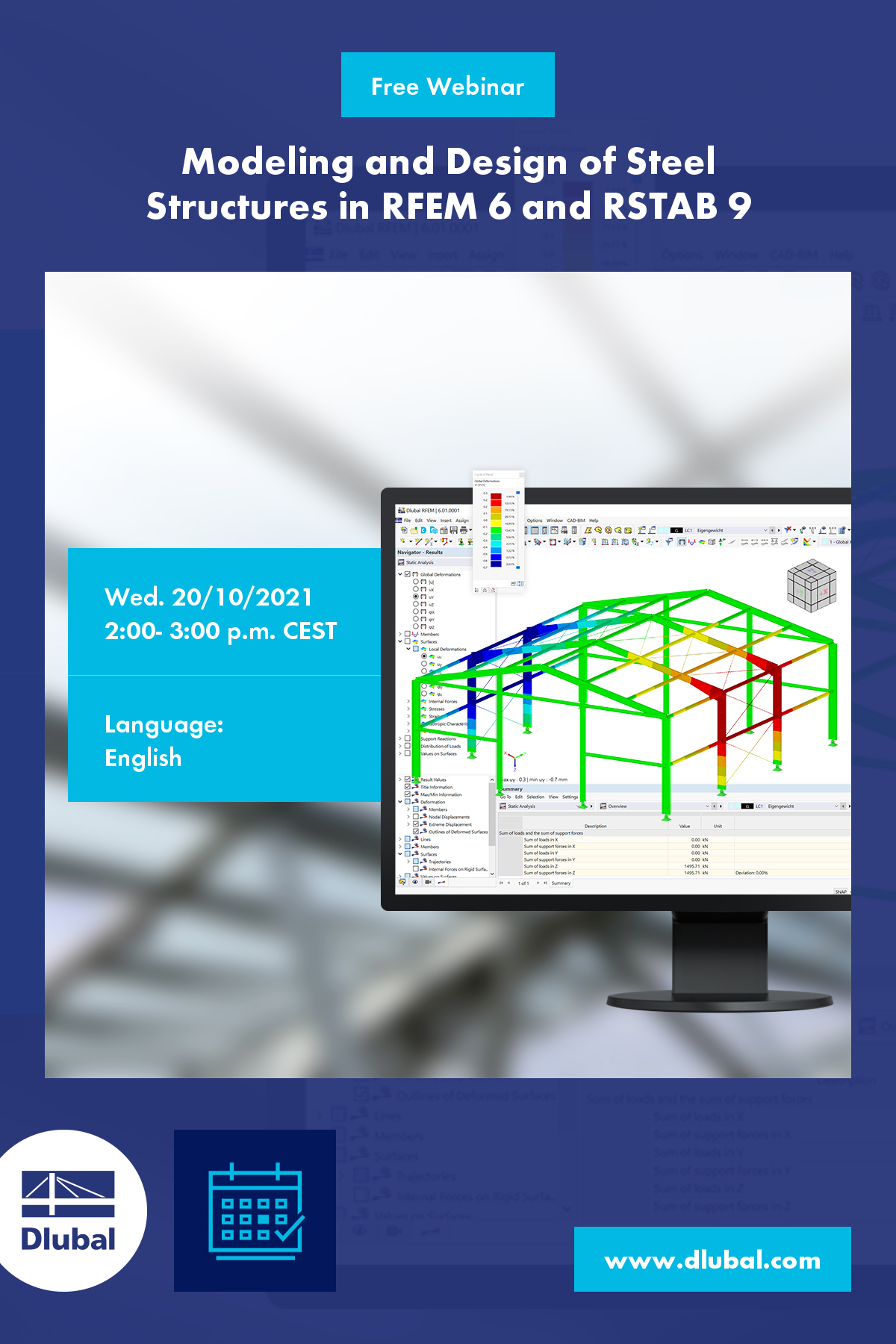 Modelování a posouzení ocelových konstrukcí v programech RFEM 6 a RSTAB 9