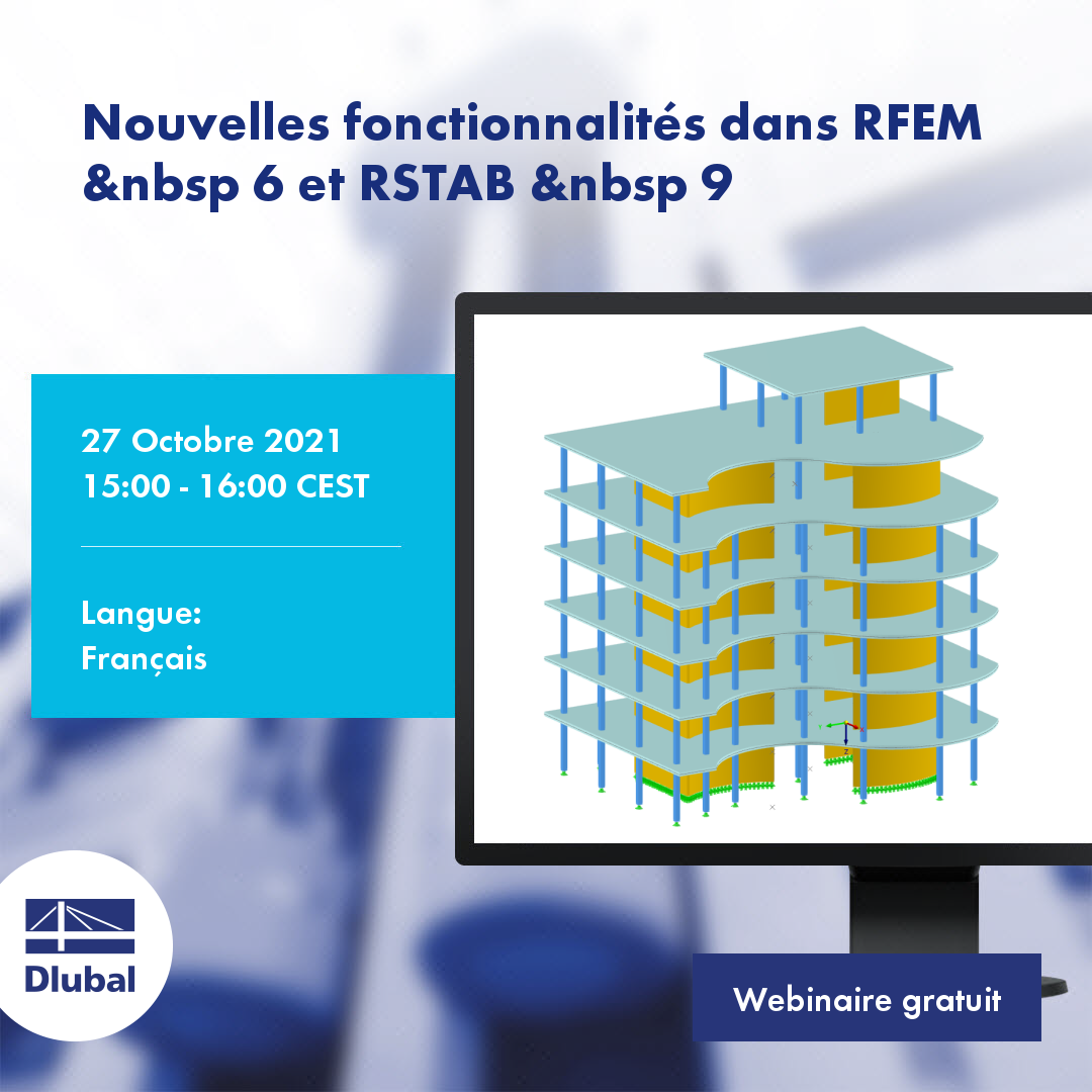 Nové funkce v programech RFEM 6 a RSTAB 9 (anglicky)