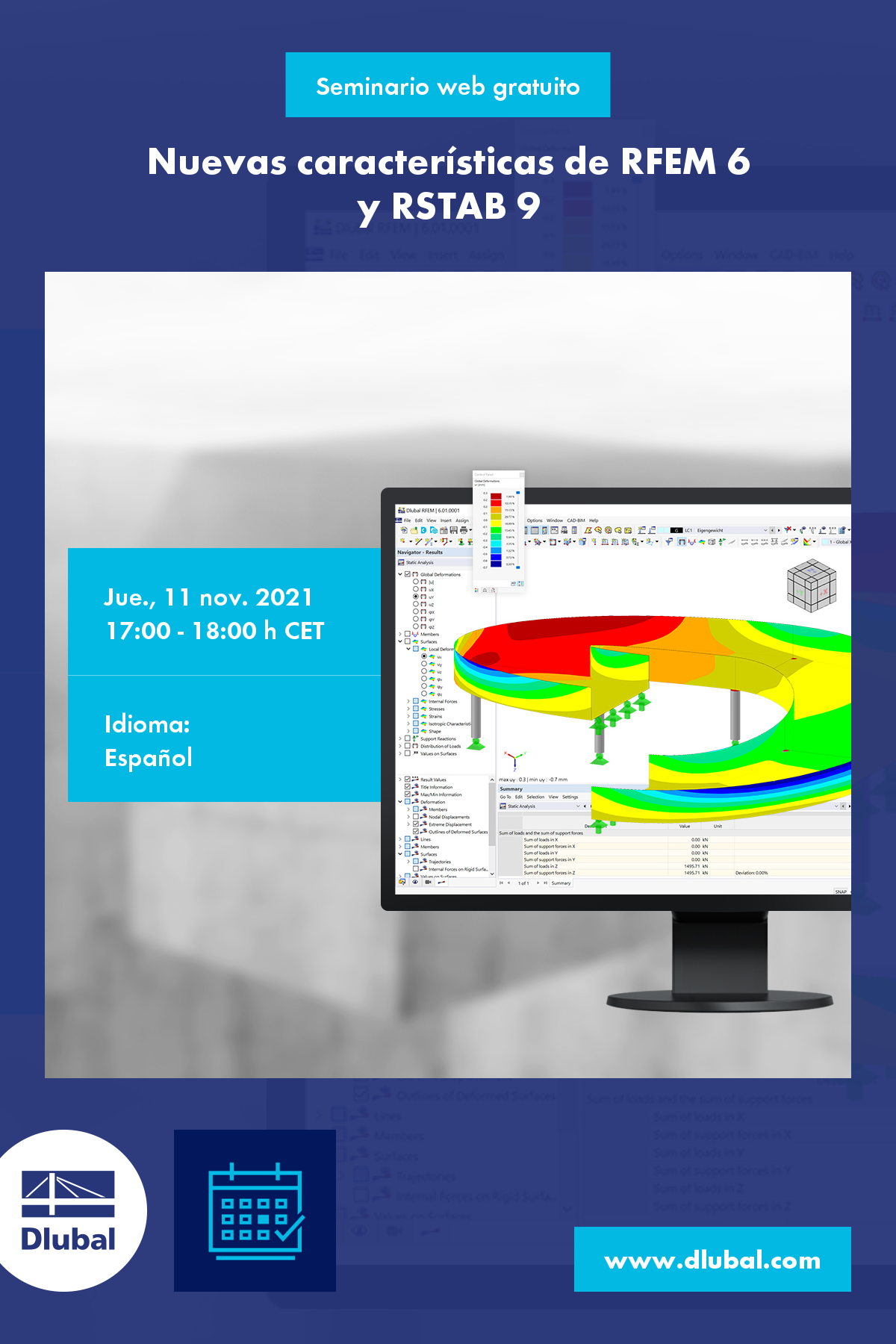 Nové funkce programů RFEM 6\n a RSTAB 9