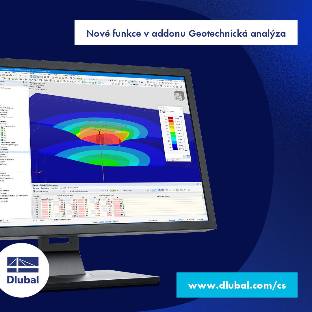 Nové funkce v addonu Geotechnická analýza