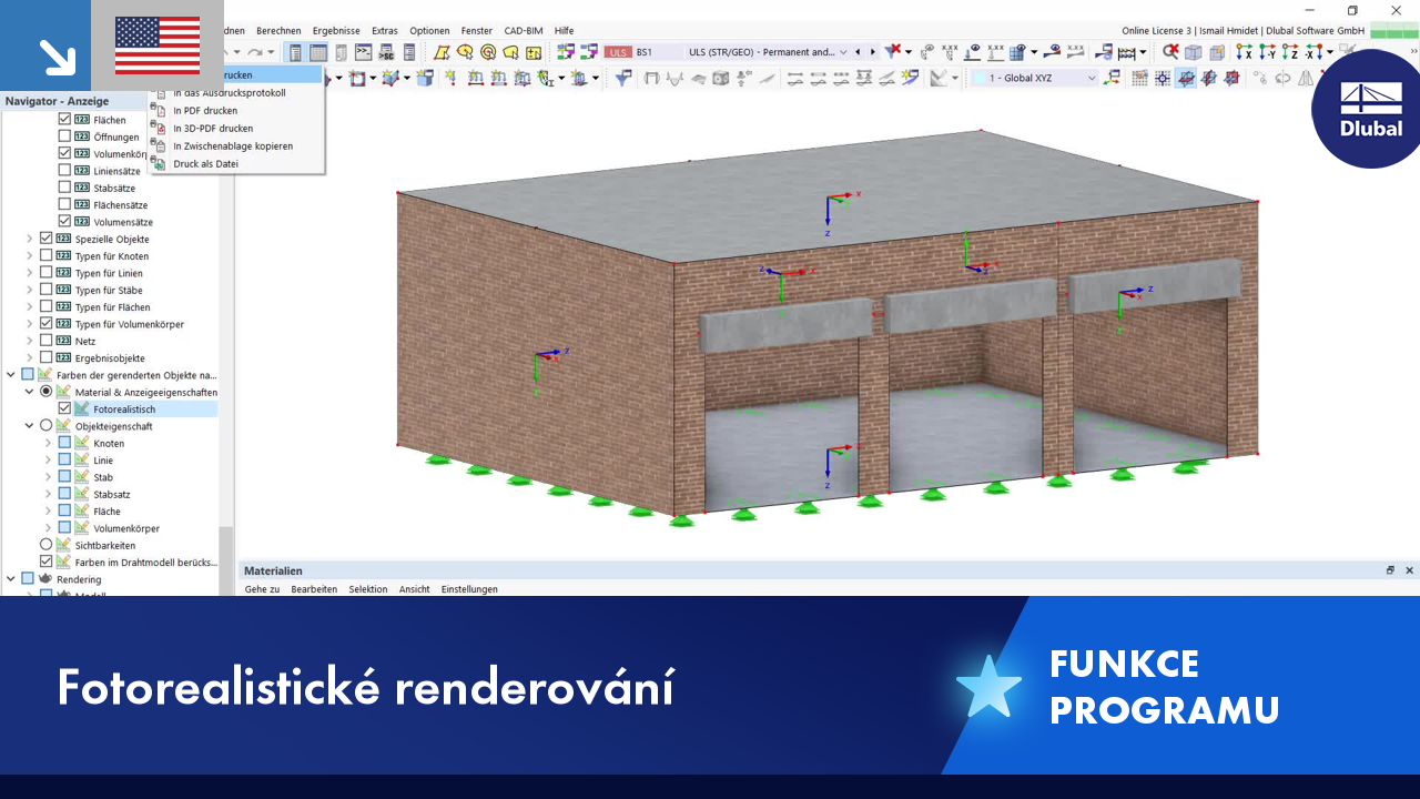 Video: Fotorealistické renderování v programu RFEM 6 / RSTAB 9