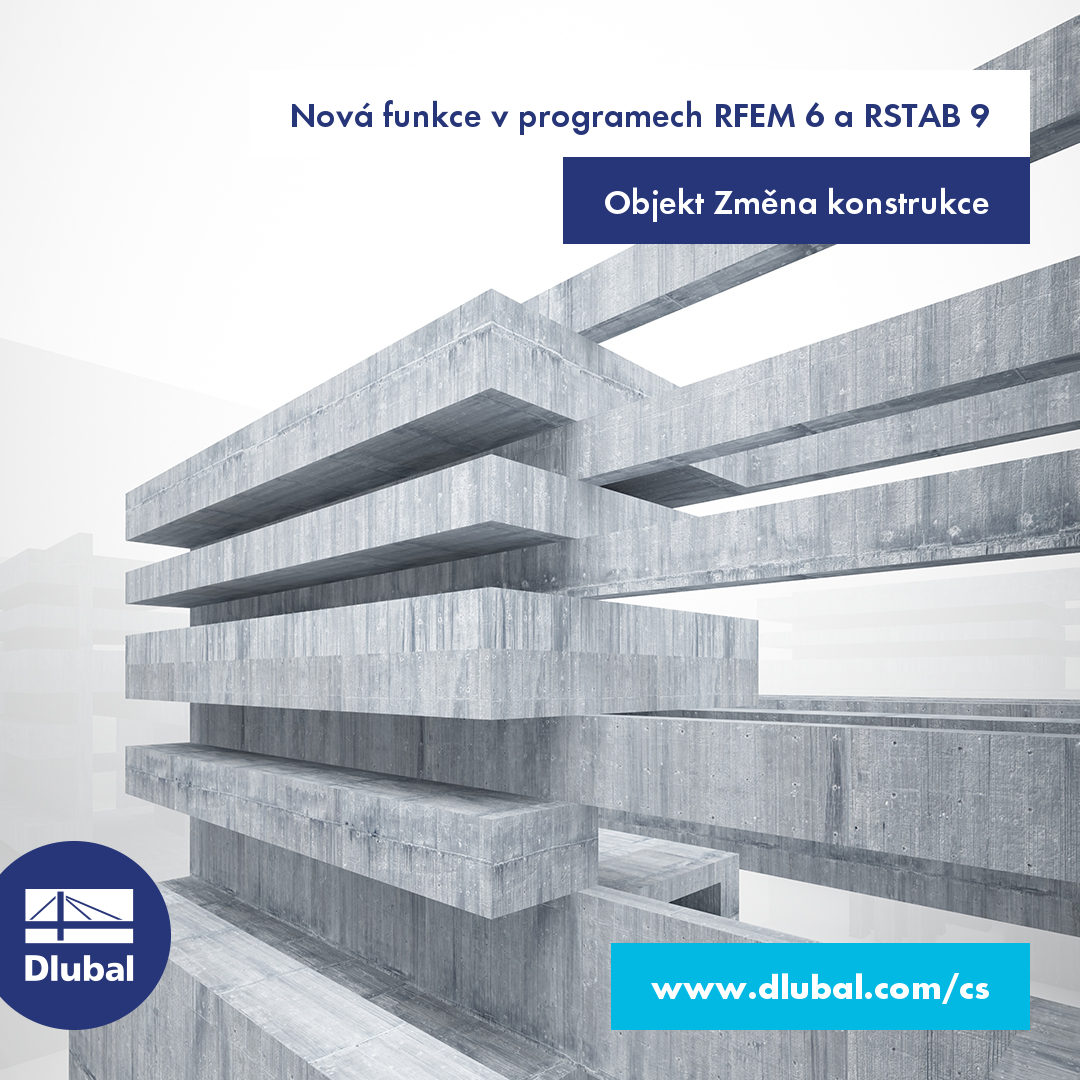 Nová funkce v programech RFEM 6 a RSTAB 9