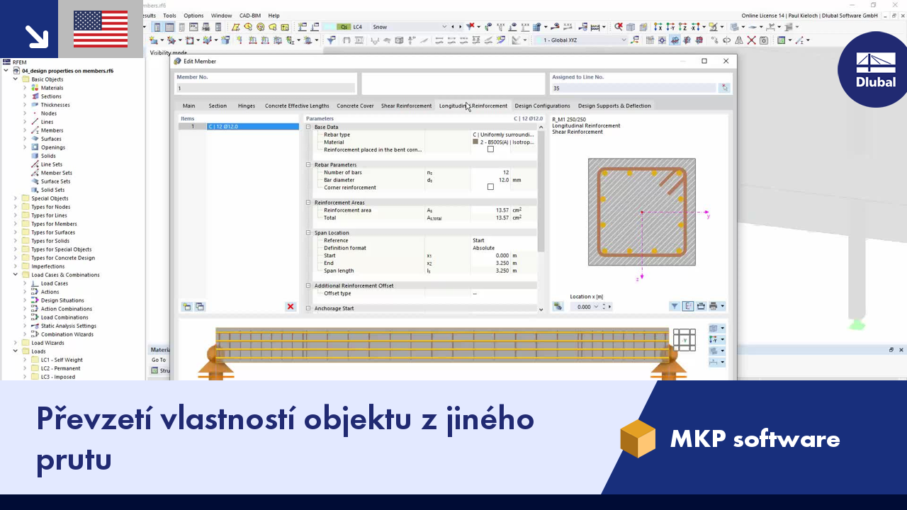 Video: Převzetí vlastností objektu z jiného prutu