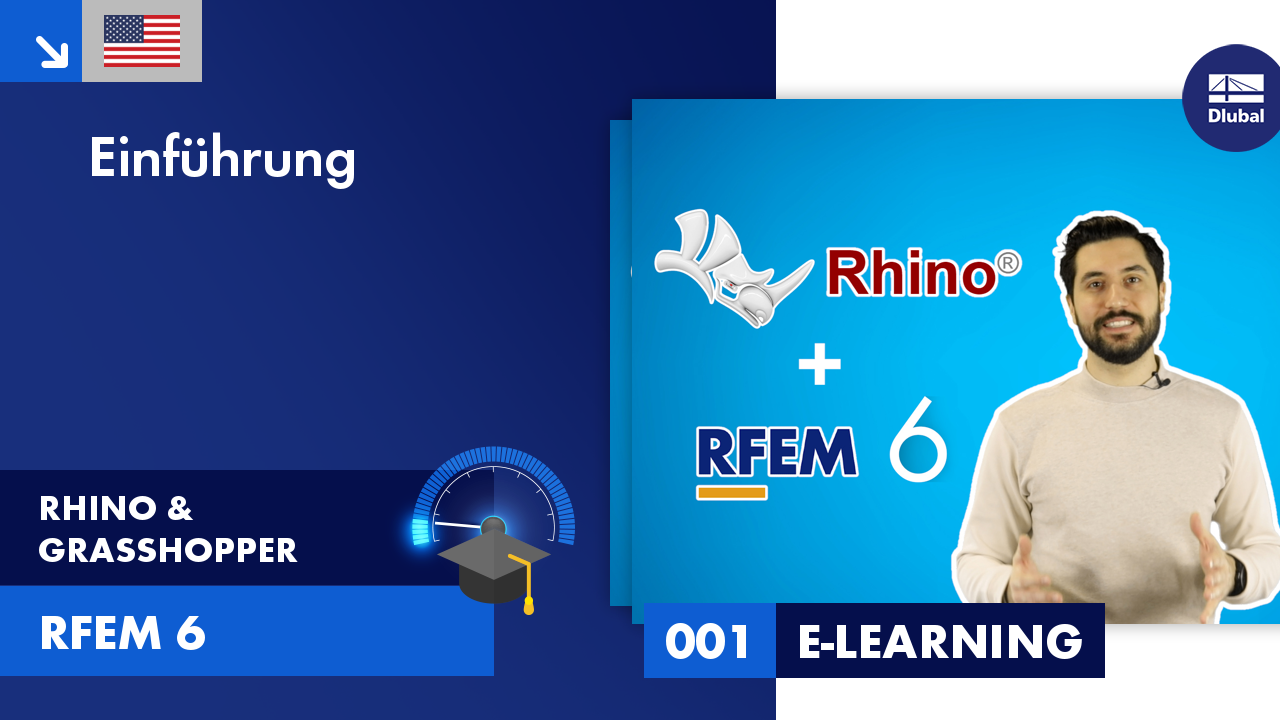 Tutoriál pro Rhino & amp; Grasshopper v programu RFEM 6