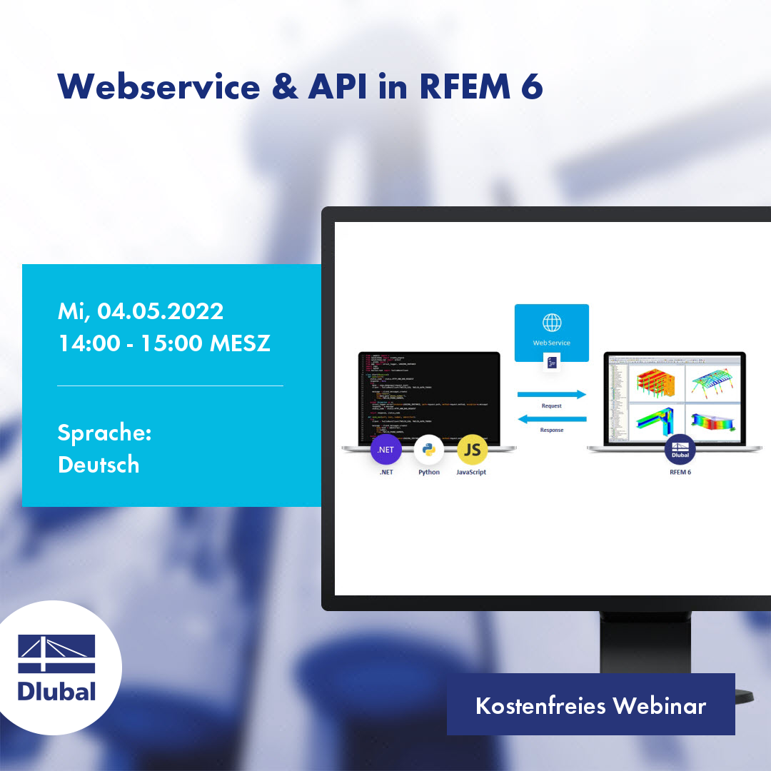 Webové služby & API v programu RFEM 6