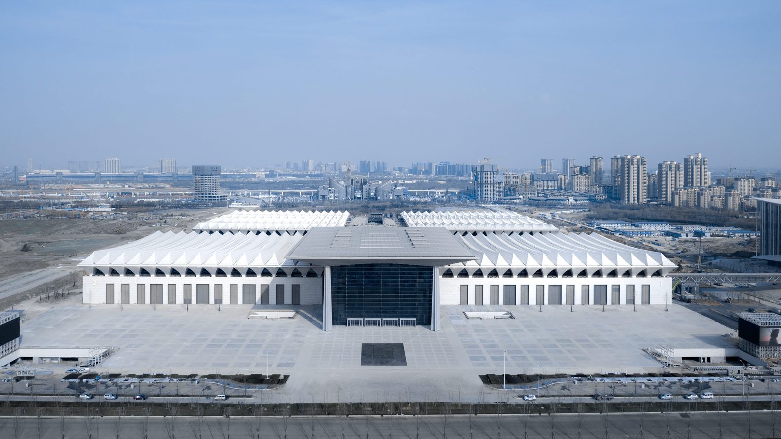 Silk Road International Exhibition Center, Si-an, Čína (© CreatAR Images)