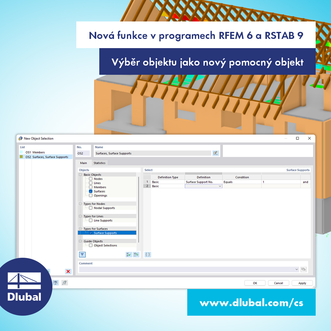 Nová funkce v programech RFEM 6 a RSTAB 9