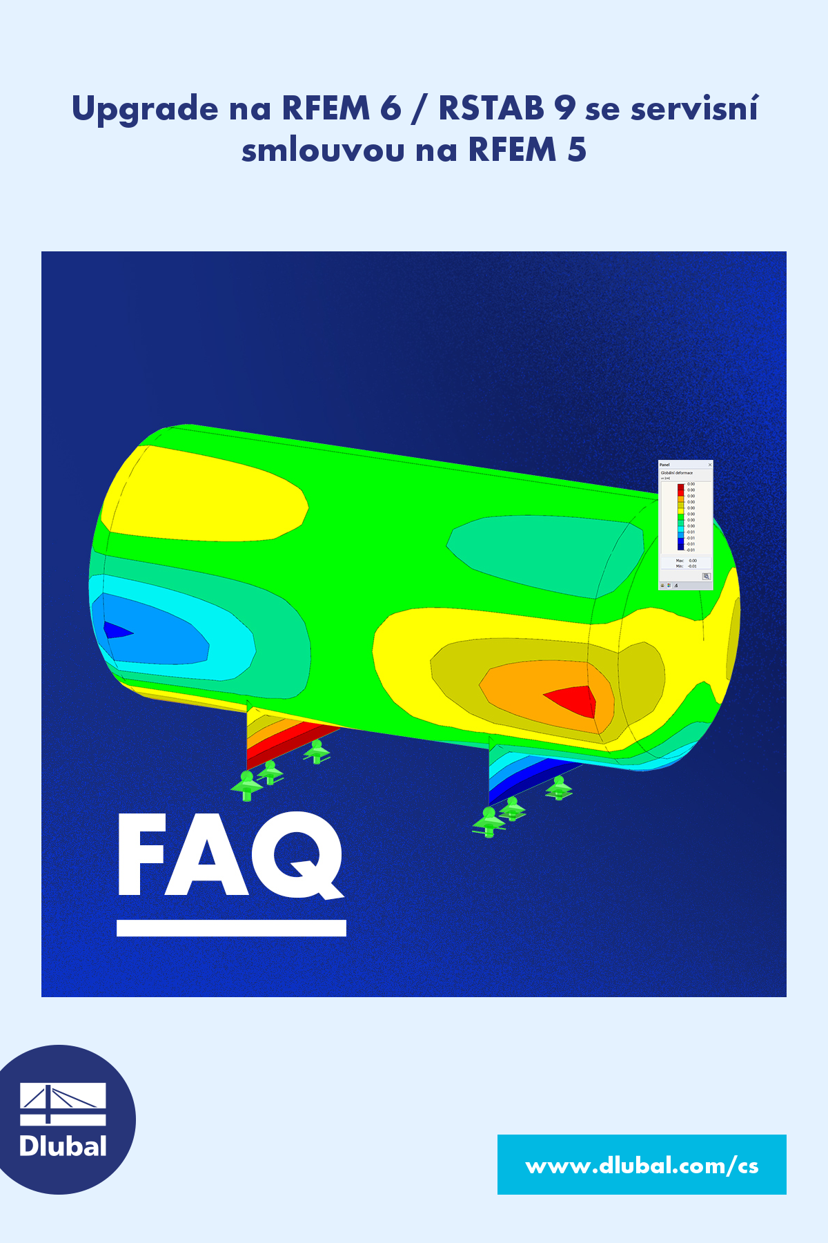 Upgrade na RFEM 6 / RSTAB 9 se servisní smlouvou na RFEM 5