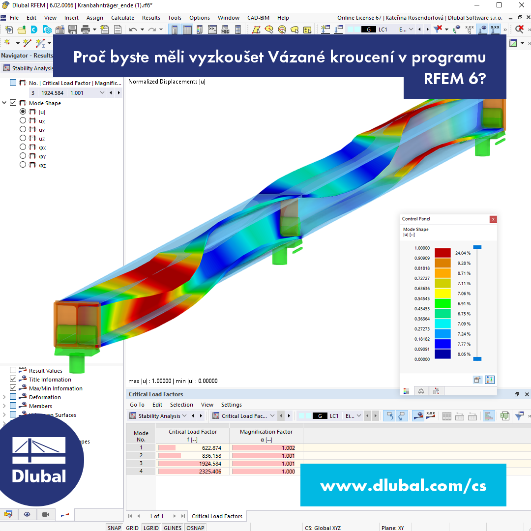 Proč vyzkoušet torzní deformace v RFEM 6?