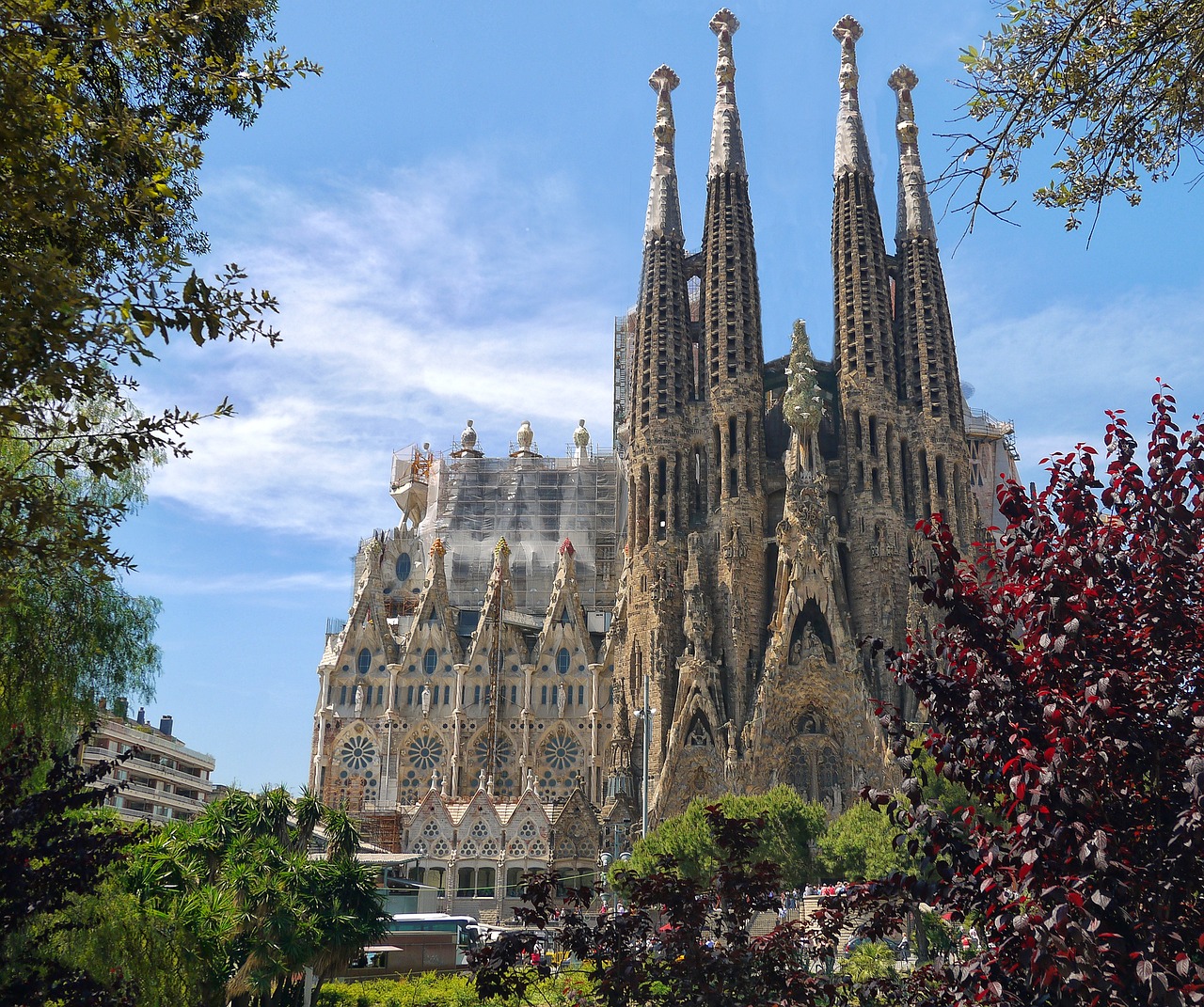 Sagrada Familia v Barceloně