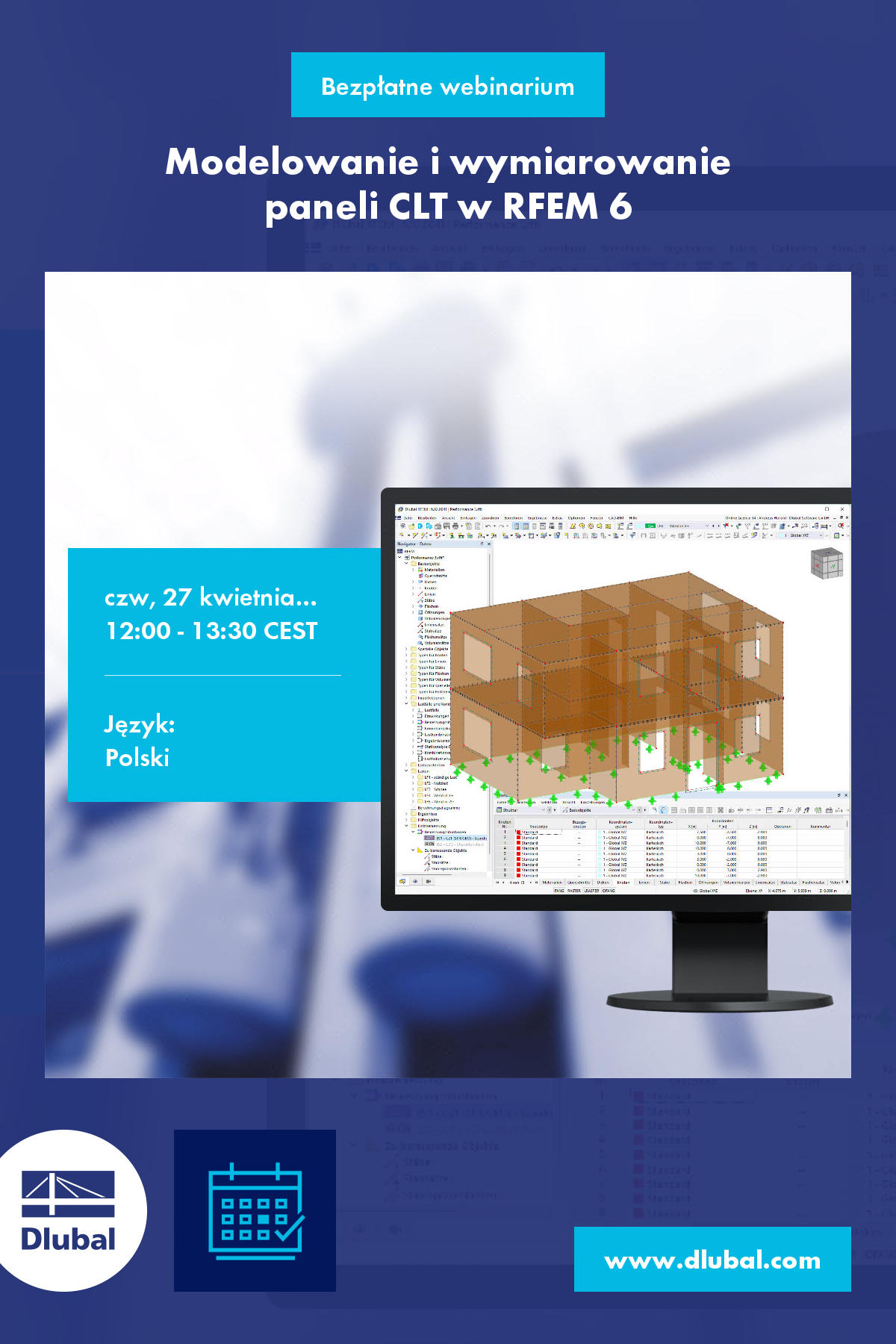 Modelování a dimenzování CLT desek v programu RFEM 6