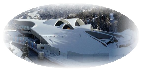 Aquapark a wellness centrum, Courchevel (© Bollinger+Grohmann)