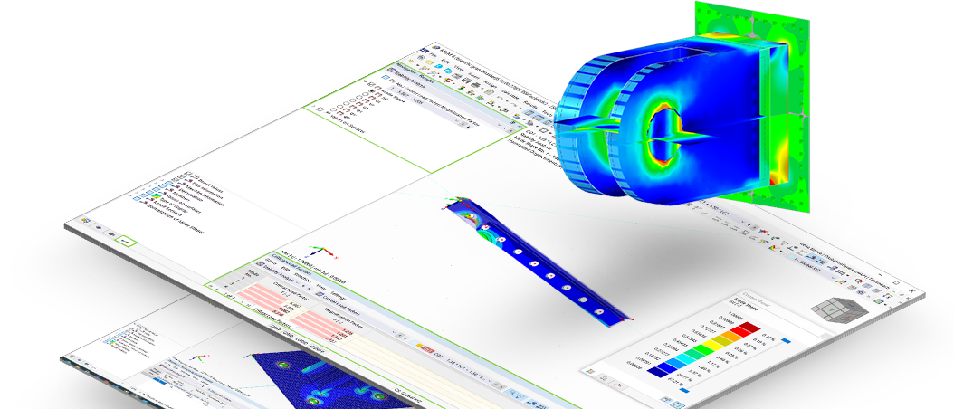 Banner | Analýza napětí-přetvoření pro RFEM 6