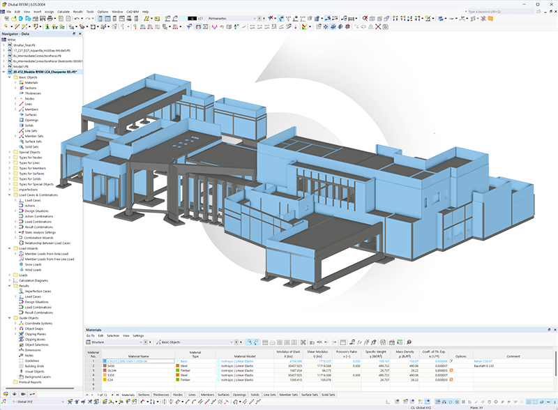 RFEM 6 | MKP software pro statické a dynamické výpočty s integrovaným výpočtem prvků a moduly.