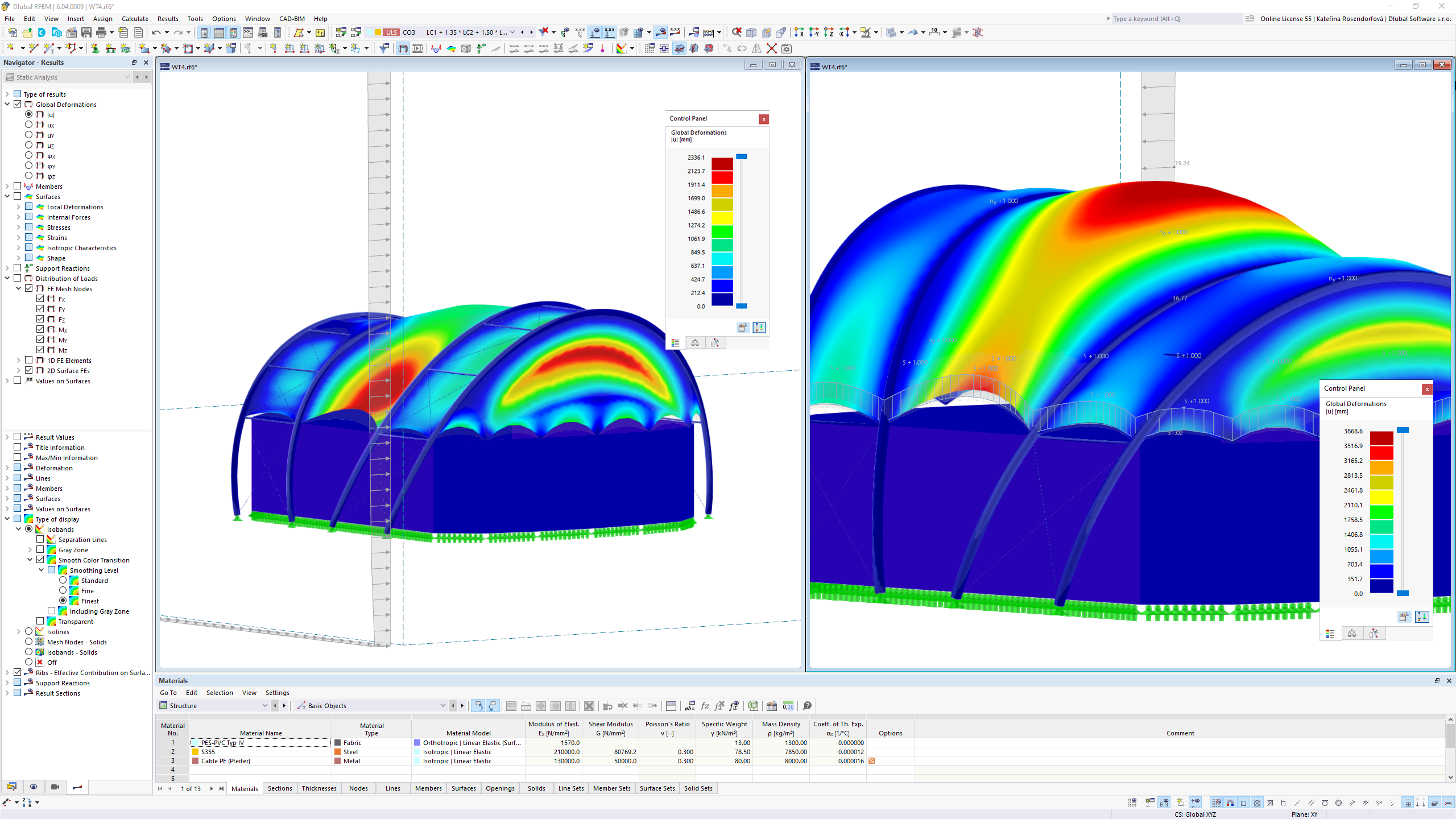 Form-finding pro RFEM 6