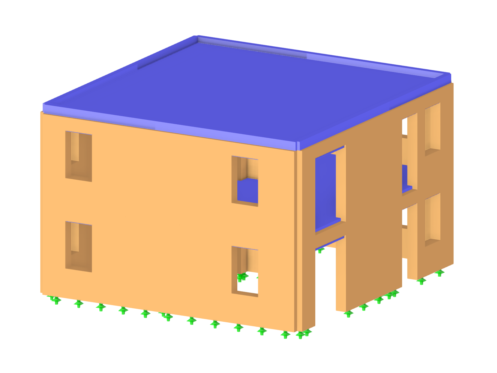 Pushover analýza pro RFEM 6