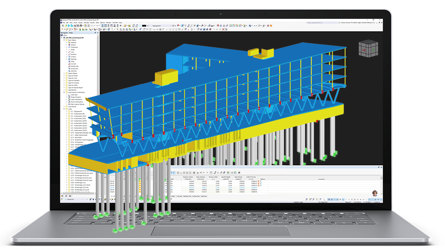 RFEM 6 | MKP program pro betonové konstrukce