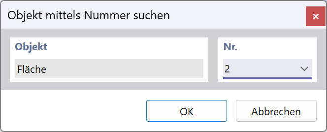 FAQ 005545 | Jak najdu v programu RFEM 6 plochu s určitým číslem?