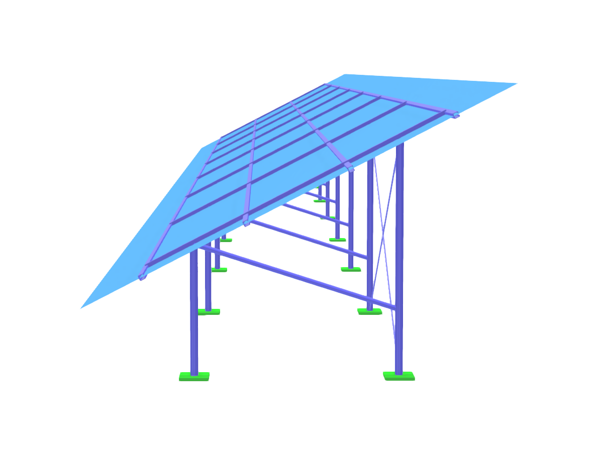 Pevné fotovoltaické upevnění