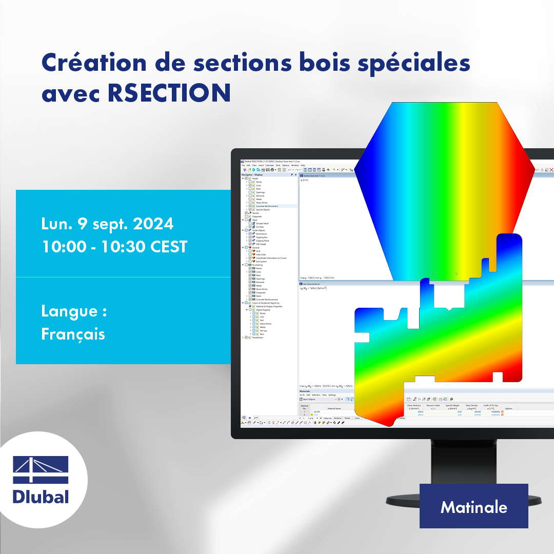 Vytvoření speciálních dřevěných průřezů pomocí programu RSECTION