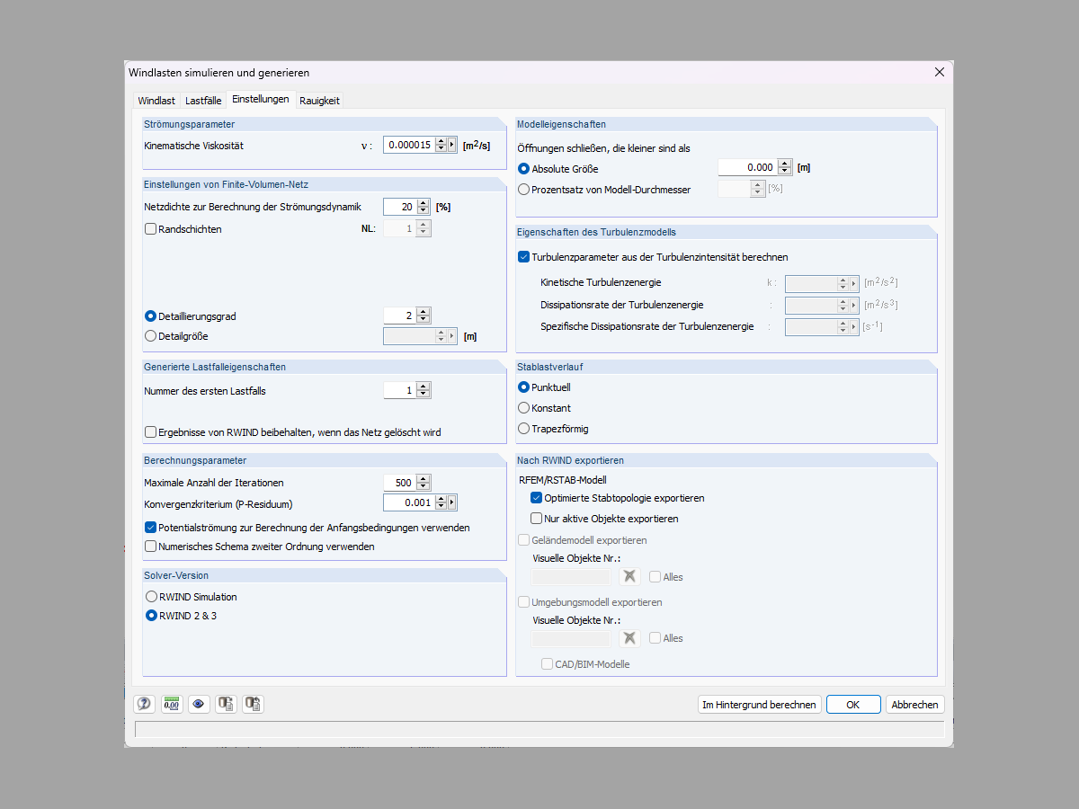 FAQ 005129 | Mohu program RWIND 2/RWIND 3 používat také s programem RFEM 5/RSTAB 8?