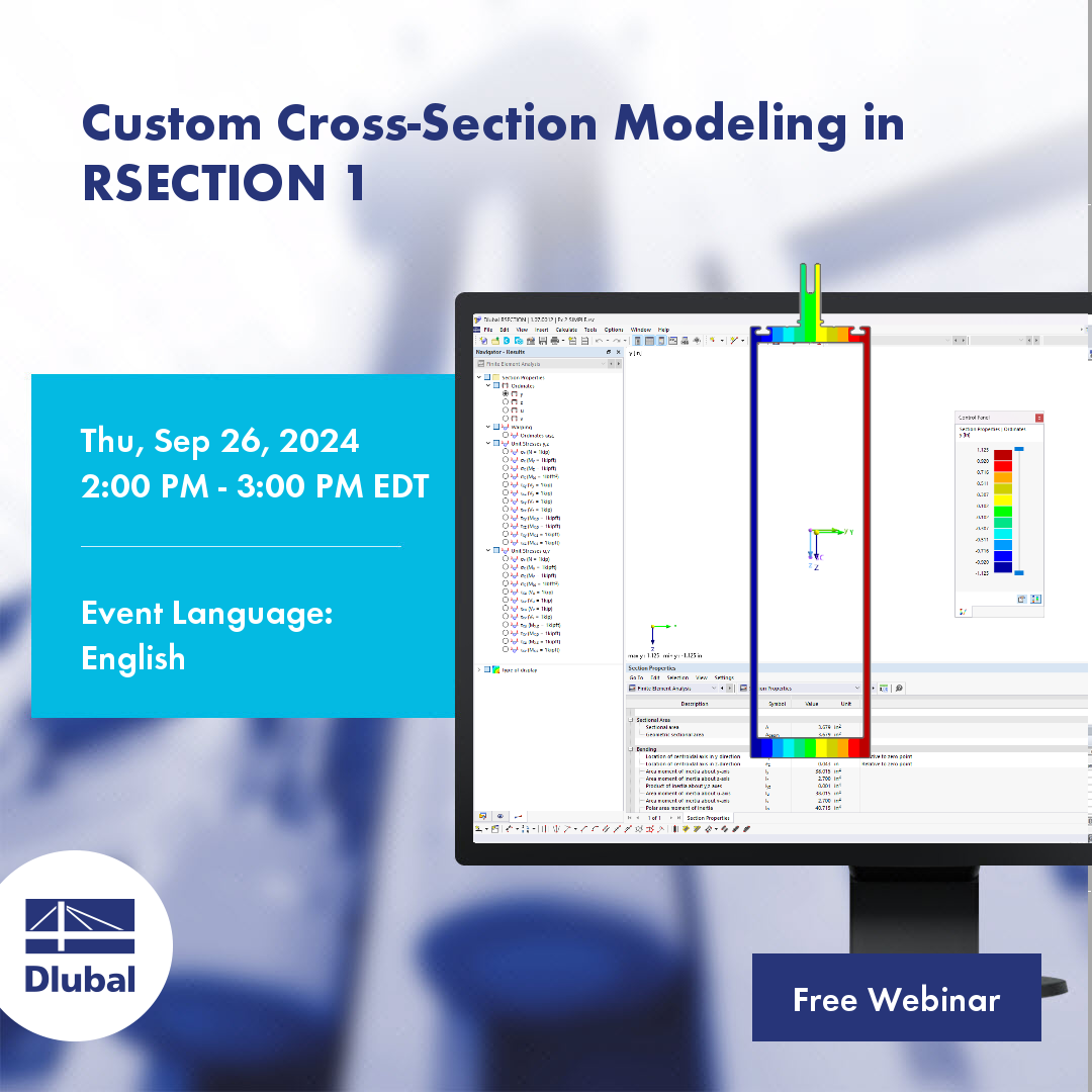 Vlastní modelování průřezů v programu RSECTION 1