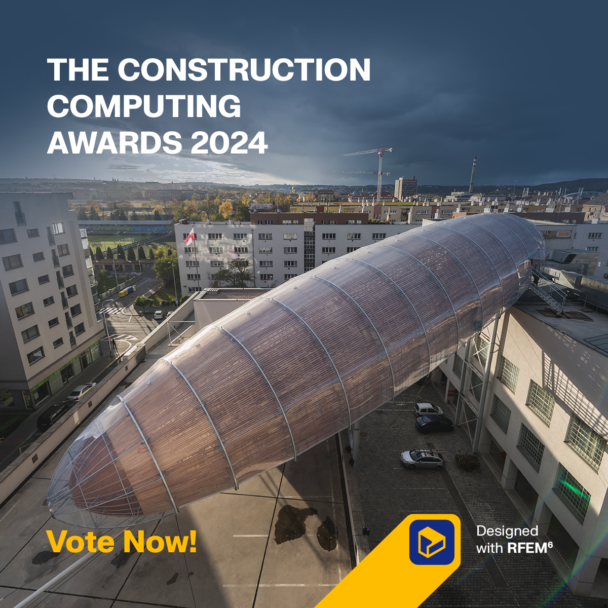 Hlasování o soutěži Construction Computing Awards 2024