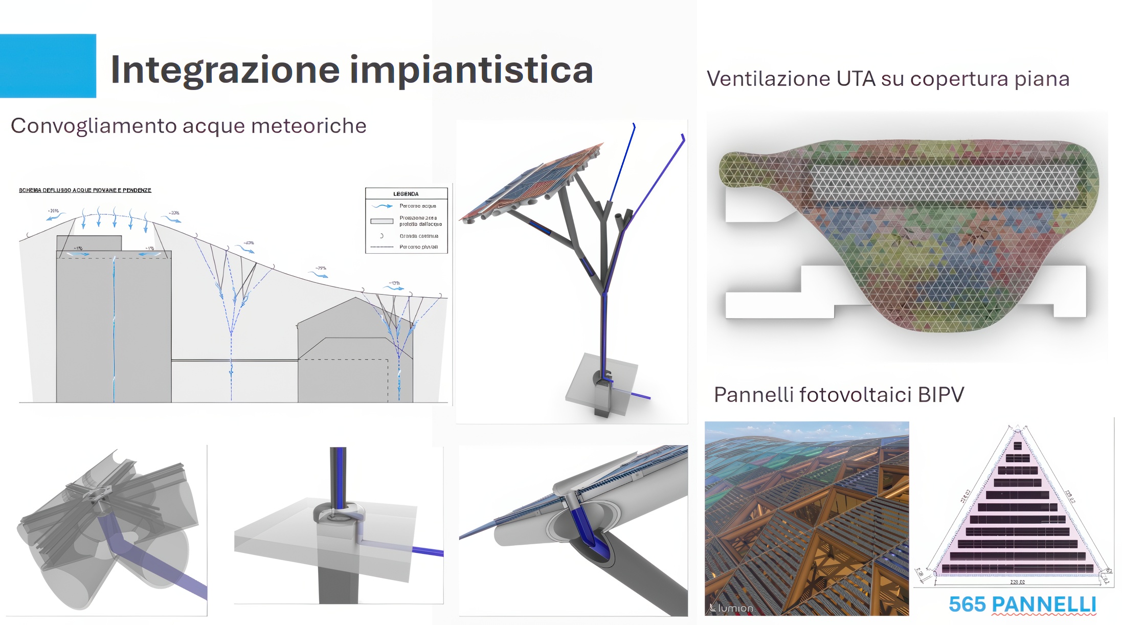 Prezentace konstrukčního řešení stínicí střechy nádraží Porta Genova v Miláně