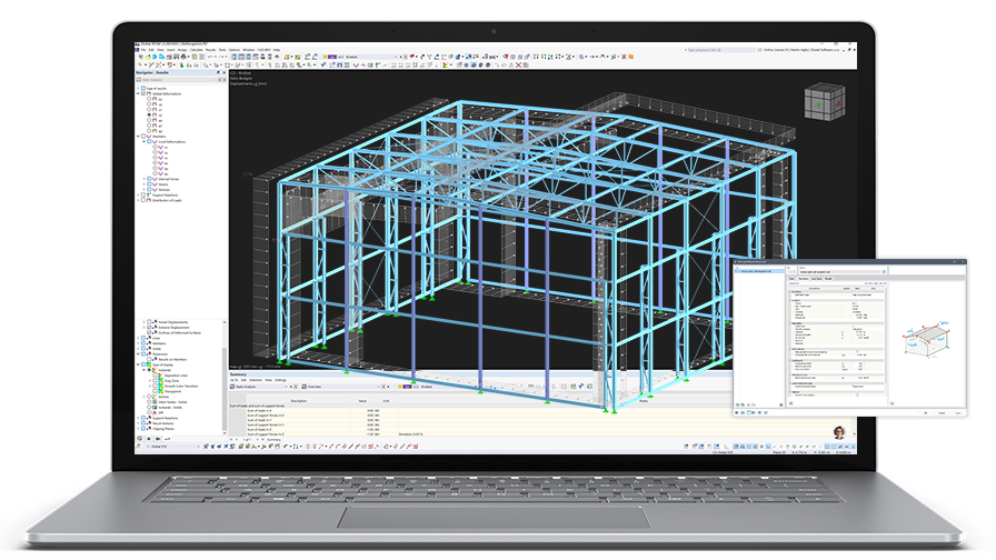 RFEM banner pro řešení simulace větru a Generování zatížení větrem na konstrukce