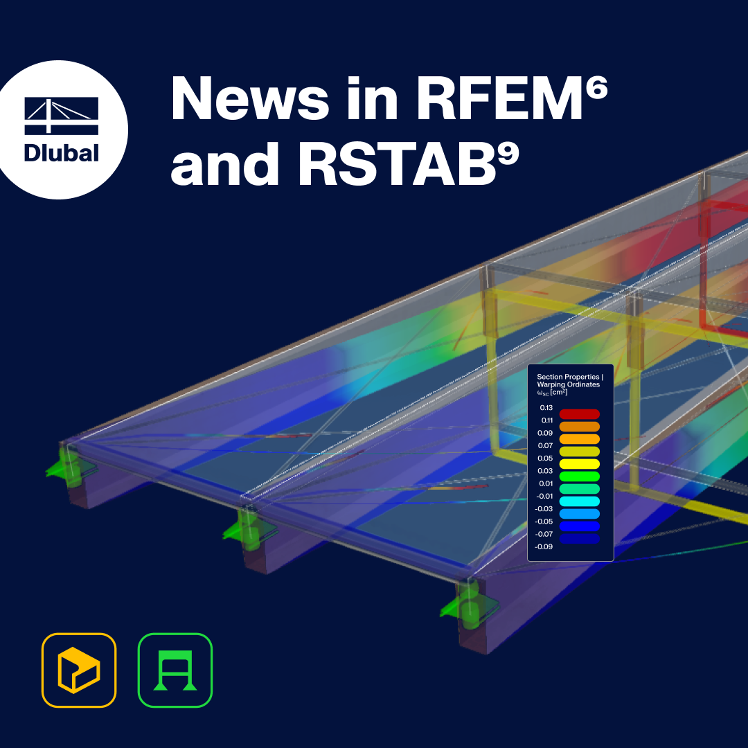 Webinář představující nové funkce v programech RFEM 6 a RSTAB 9