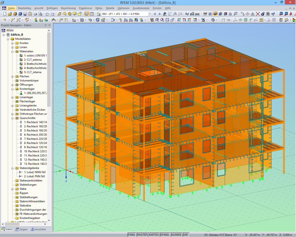 Wohnanlage aus Holz in Brescia, Italien | Realisiert mit RFEM von Rubner Holzbau AG, Brixen, Italien | www.rubner.com