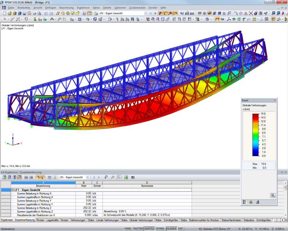 Not- und Behelfsbrücken | Realisiert mit RFEM von Janson Bridging, Hank, Niederlande | www.jansonbridging.com