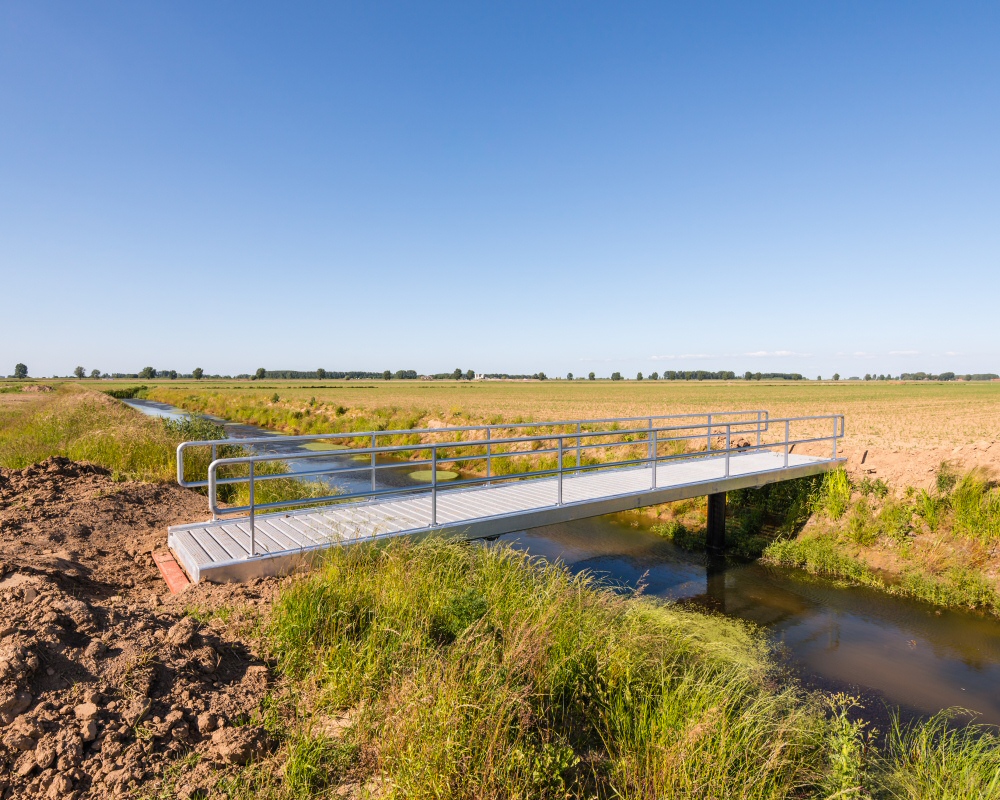 Aluminiumbrücke