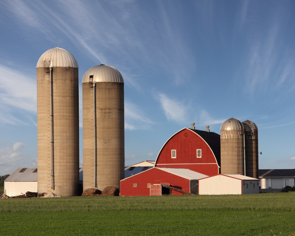 Landwirtschaftssilos