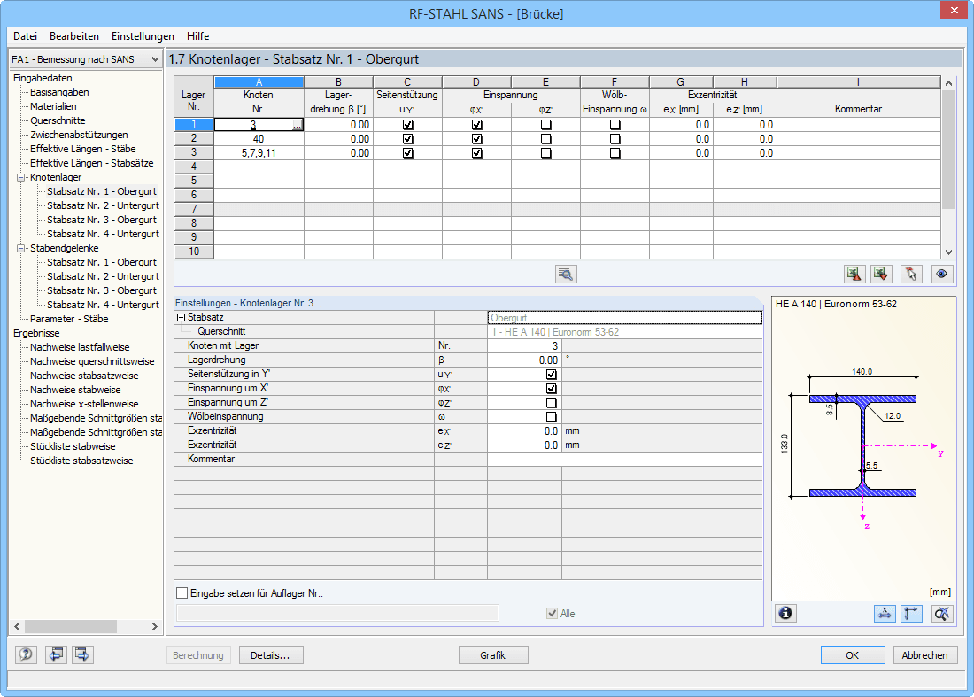 Maske 1.7 Knotenlager