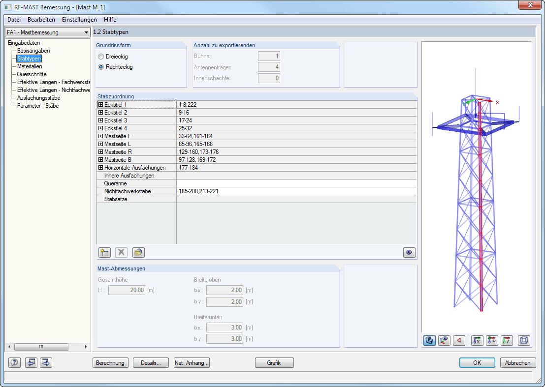 1.2 Stabtypen