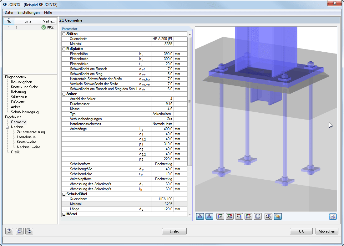 Maske 2.1 Geometrie