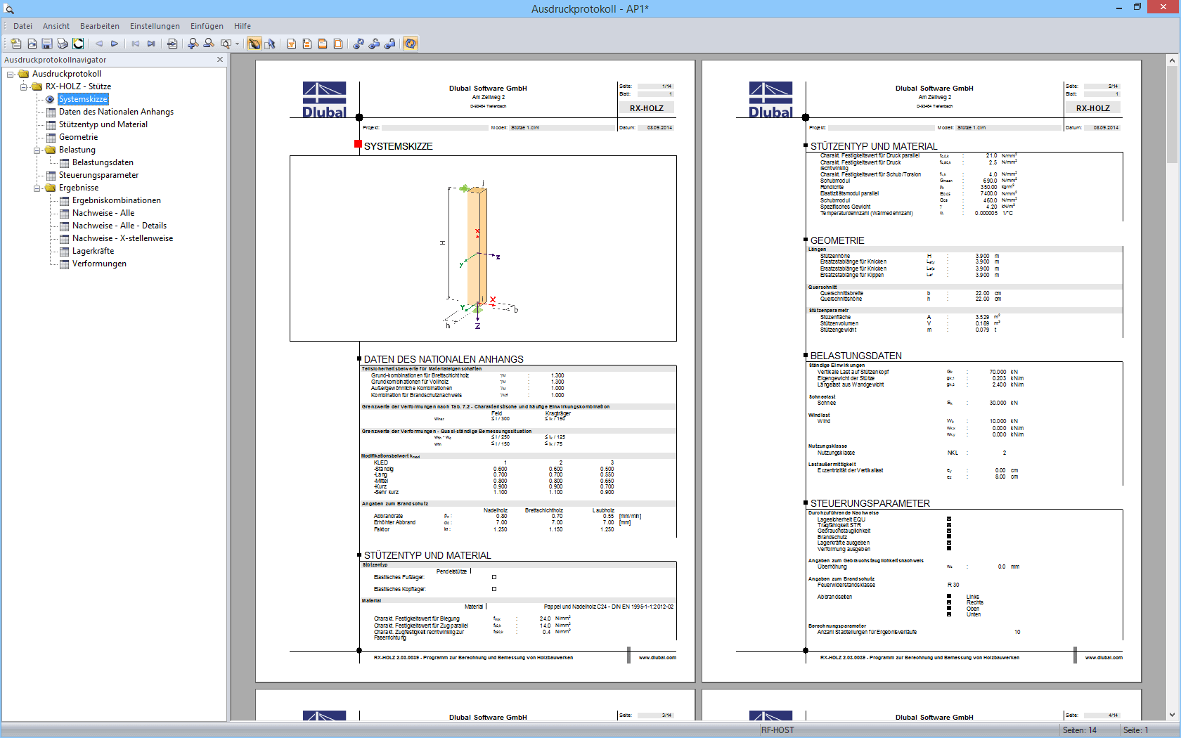 Ausdrucksprotokoll