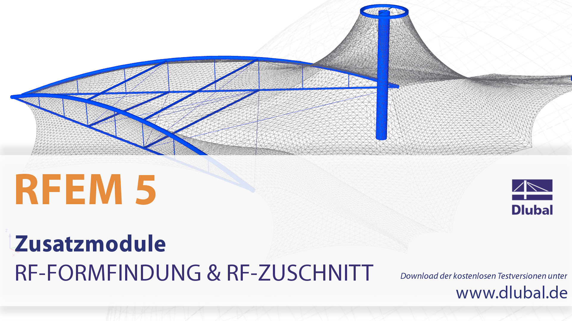 Zusatzmodule RF-FORMFINDUNG & RF-ZUSCHNITT